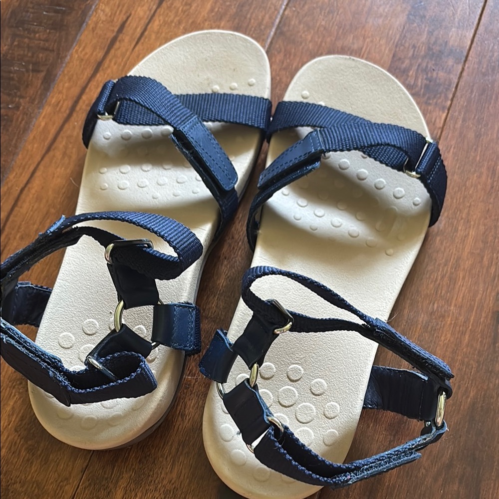 Navy Blue Sandals